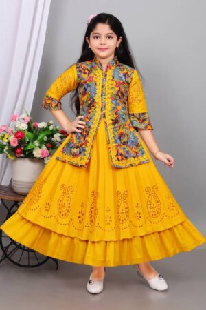 Girls Maxi/Full Length Party Dress