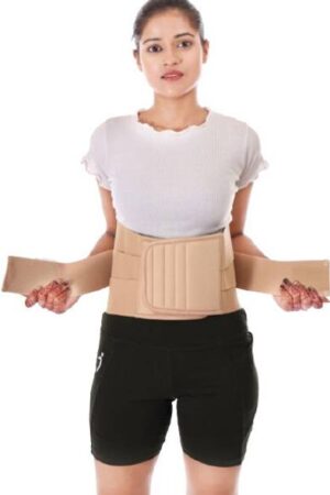 New-Lumbo Sacral Support Belt (Waist & Back Support) - For Men & Women Back