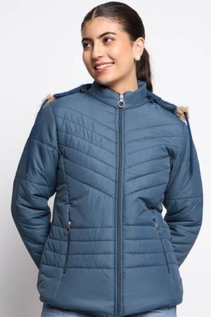 Scoller Women Solid Puffer Jacket