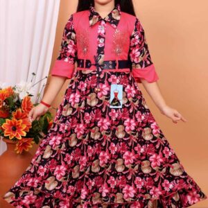 Girls Maxi/Full Length Party Dress